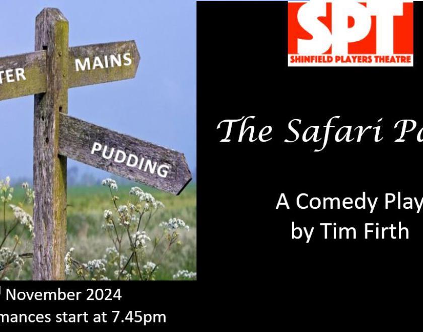 The Safari Party ay Shinfield Players Theatre