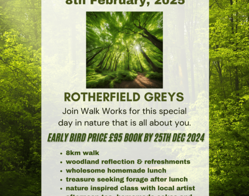 Walk Works Away-from-it-all-Day. Saturday 8th February 2025