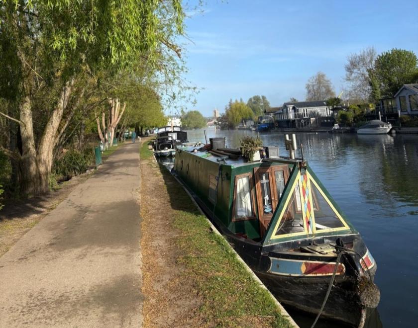 Walk Works and Pipsticks Walks, Thames Path Relay