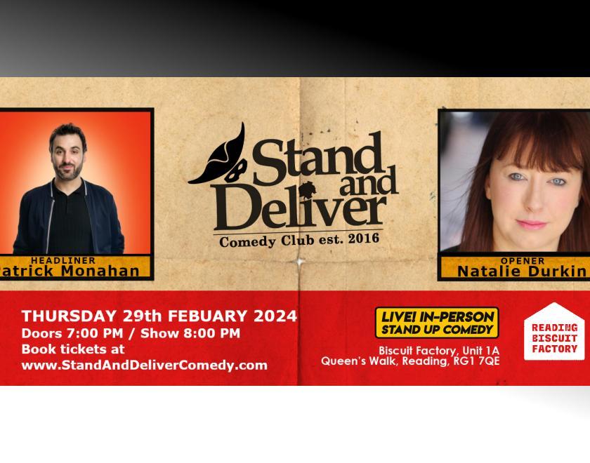 Stand and Deliver Feb poster
