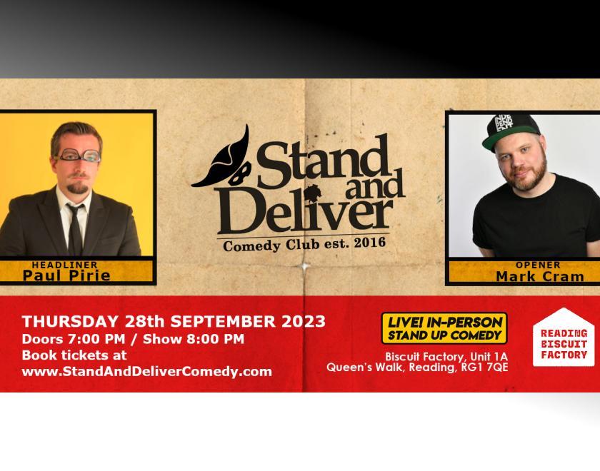 Stand and Deliver September poster