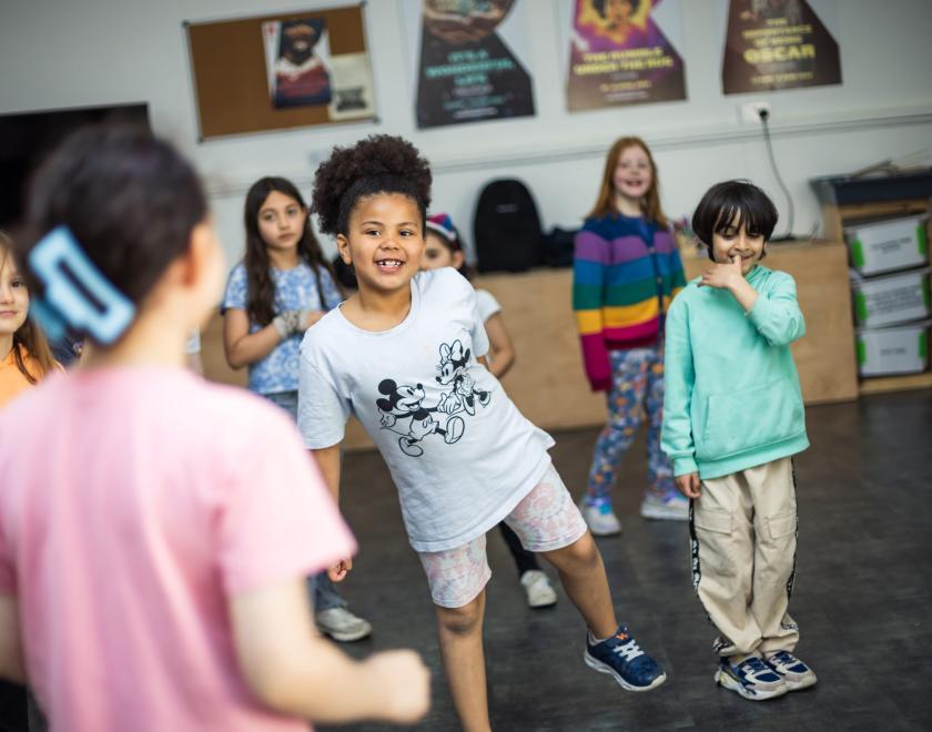 Youth theatre performers