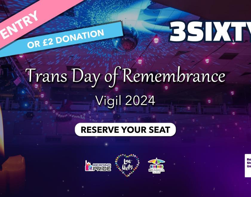 Trans Day of Remembrance 2024 at Reading Students Union