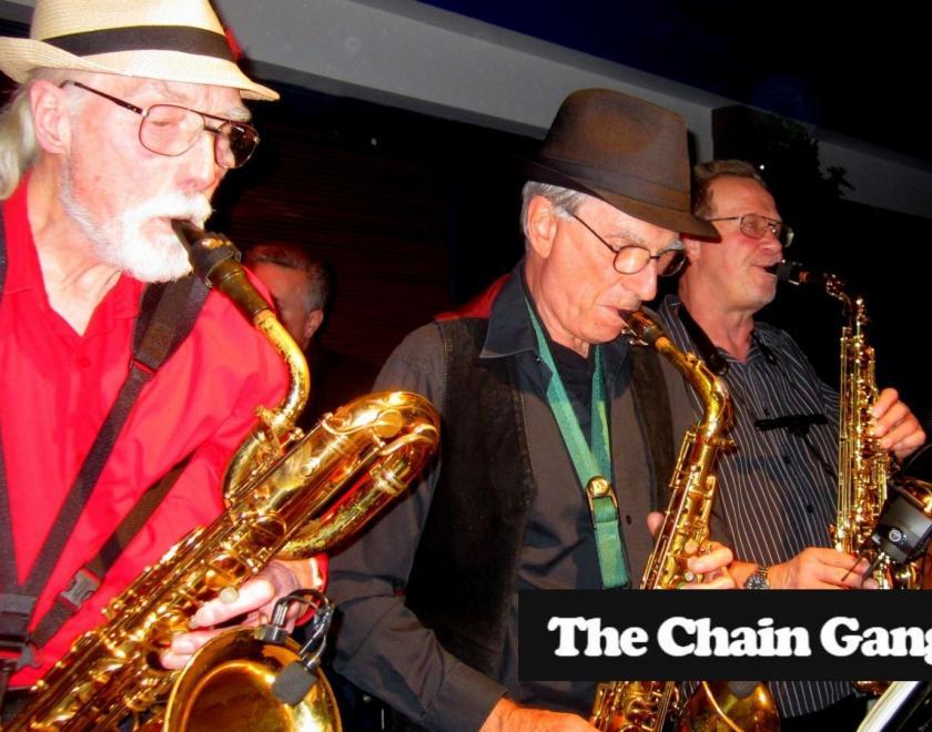 The Chain Gang band performing at The Jazz Café, Reading.