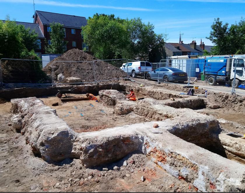 Excavation at Silver Street