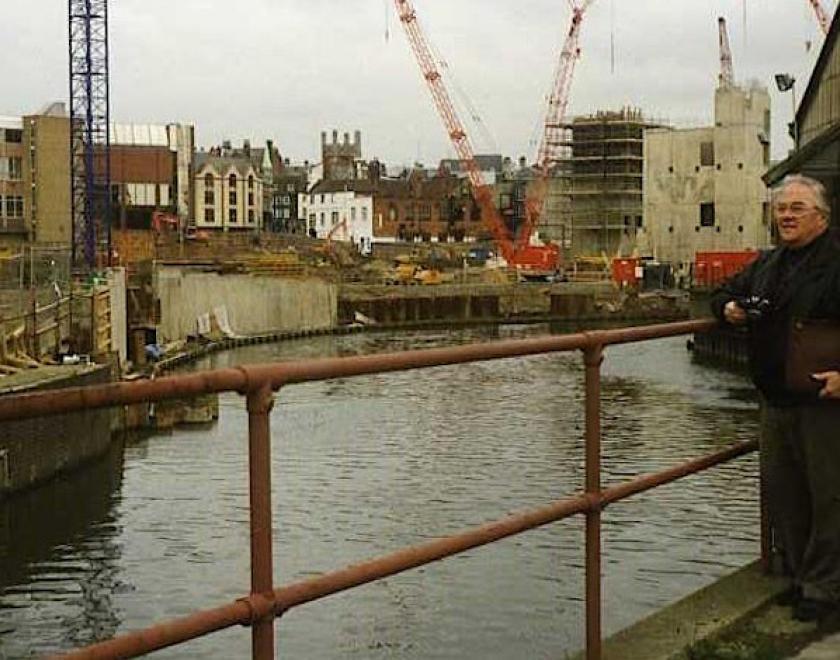 The Oracle Shopping Centre under construction mid to late  1990s