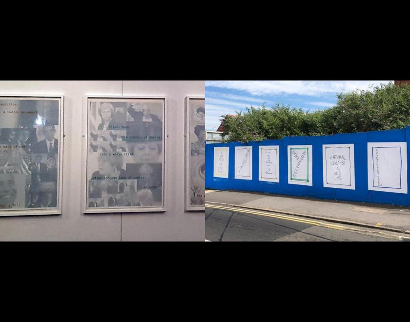 Works from Turner Prize joint winner Helen Cammock on display in Reading