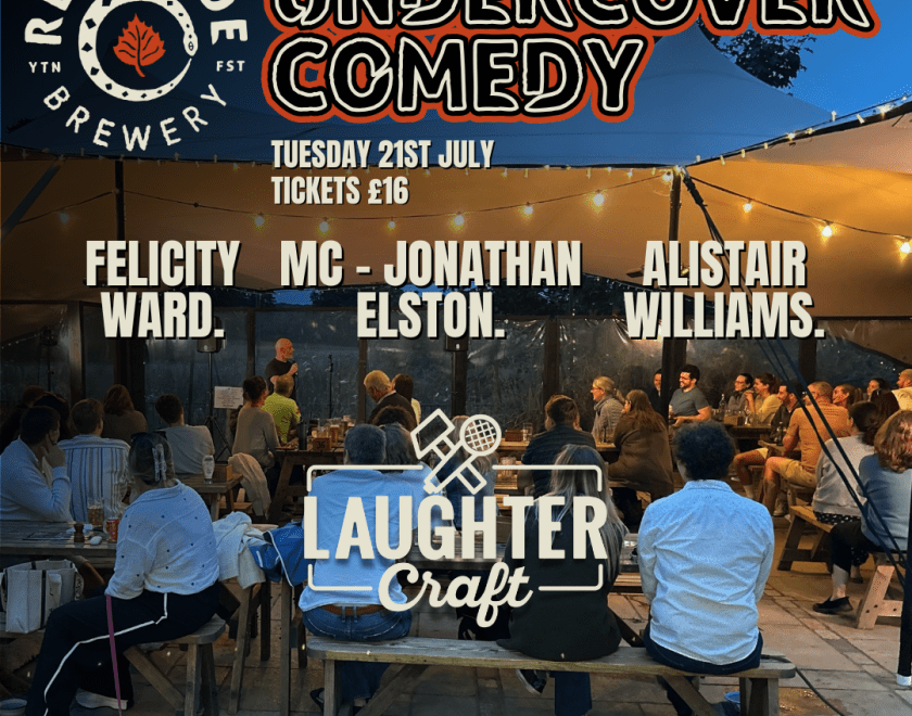 Poster of a comedy night