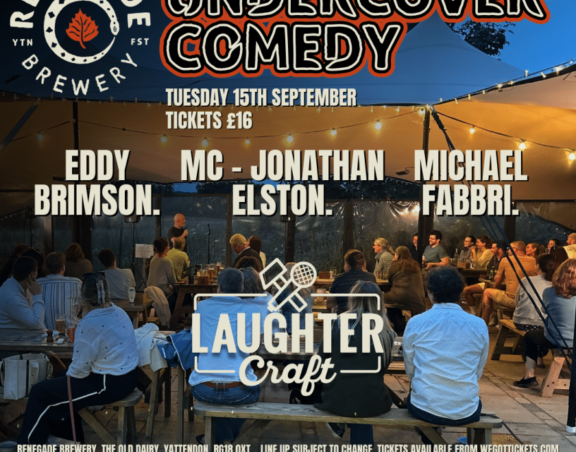 Poster of a comedy night