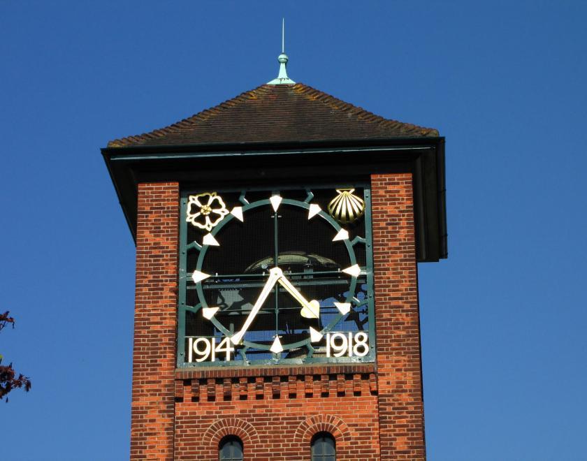 University London Road campus - clock tower