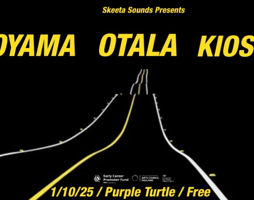 On the 1st of October we’re bringing a special eclectic but cohesive lineup to @purpleturtlereading featuring:  @oyamaband Since their emergence in 2012, the Icelandic collective Oyama has gone through several transformations. Having started as a bonafide shoegaze unit, the band manifested kinship with My Bloody Valentine, Ride, and Mogwai through walls of distorted noise on their debut EP I Wanna. Released in 2014, their first full-length album Coolboy showcased their idiosyncratic songwriting, earning rec