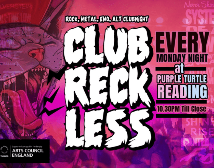 Club Reckless  Your weekly alternative music club night  Resident DJs playing Punk / Emo / Rock / Metal and more  10pm to 3am  FREE ENTRY / 18+ ID Required
