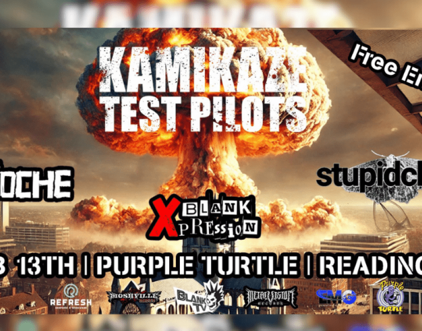 World Ender Bender Weekender Part 2 & 3 Kamikaze Test Pilots | UK Tour | Feb 2025 Special Guests: Brioche | StupidChief | Blank Xpression Purple Turtle | Reading | Free Entry 