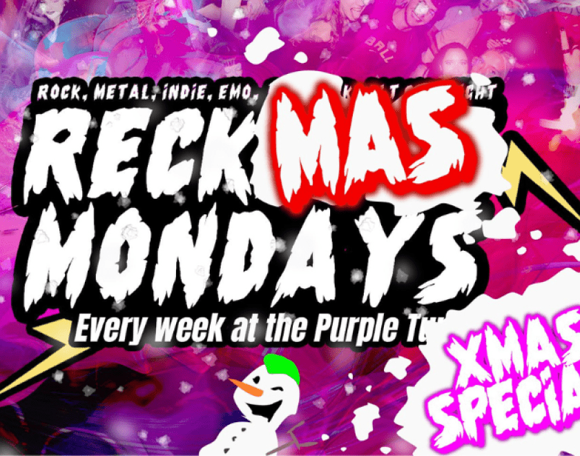 ​  It is the LAST Reckless Monday of 2024 so come down and give it your best send off with the best alt bangers (and a sprinkling of Xmas covers).  Get dressed up in your best Christmas costume to stand a chance of winning our £30 bar tab!! 🤘🎅🤘  Looking for people to go with? Join our Discord and meet fellow Reckheads 🐱 https://discord.com/invite/bSG46Q42tv ​  DJs start at 10:30pm FREE ENTRY SPECIAL Reckhead Cocktails \\ £5 // - all night!