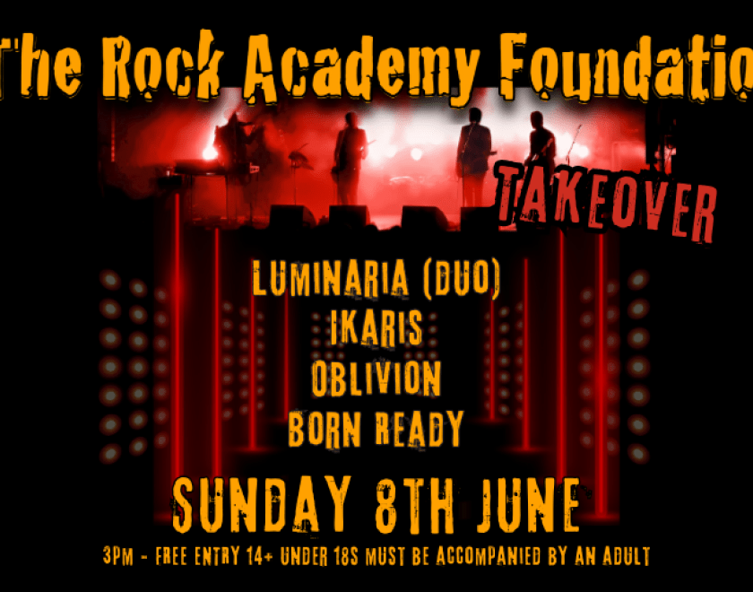 Reading's Rock Academy bi-annual live showcase giving their bands the opportunity to play at The Turtle, all part of the Foundation's band experience program. FREE ENTRY / 14+ U18s MUST BE ACCOMPANIED BY AN ADULT #purpleturtlerocks #whatsonreading #readingmusicscene @alt_berks @readingindielife