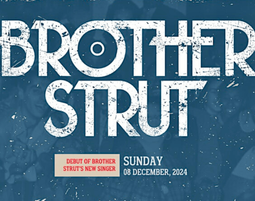 Brother Strut return to The Purple Turtle, Reading for more UK Funk & Soul, and to formally introduce the band's NEW LEAD VOCALIST!  The lineup will include industry legends...      Paul Turner & Rob Harris (Jamiroquai)      Dexter Hercules (Ed Sheeran/The Voice UK)      Karl Vanden Bossche (Gorillaz/Incognito)      George Cooper (Jazz Defenders)  ... and of course, Stevie Jones