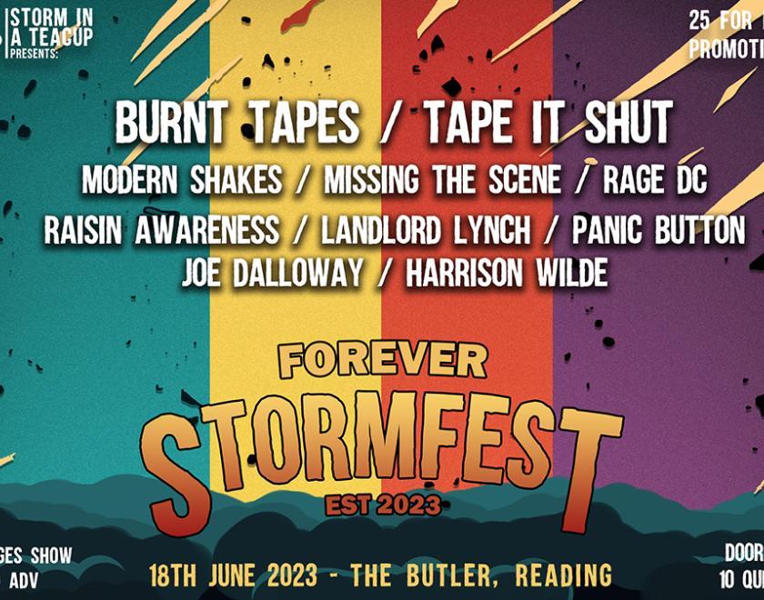 Forever Stormfest 2023 poster