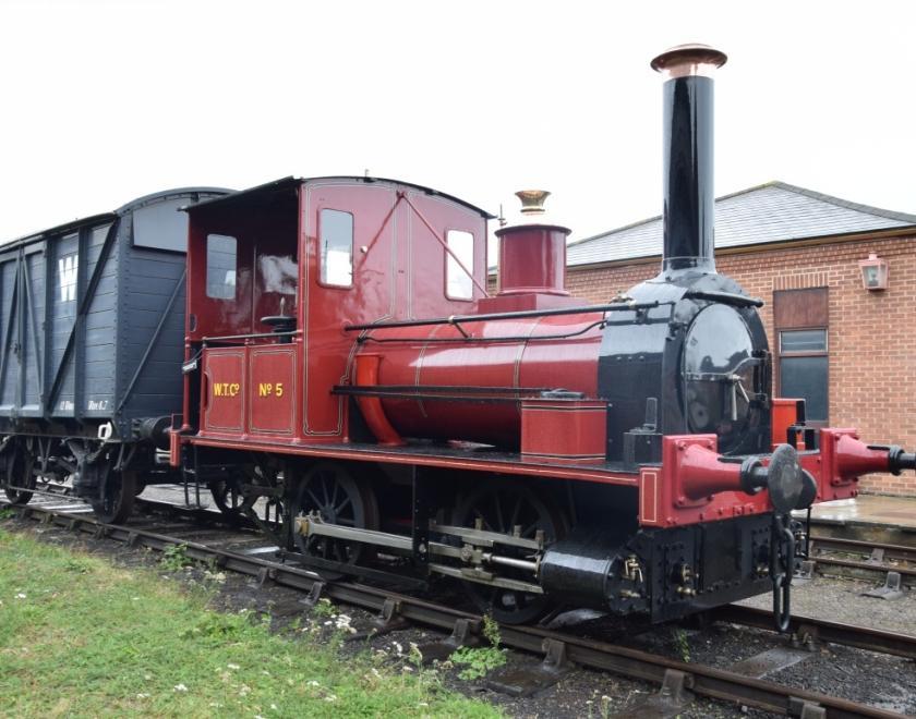 A former Wantage tramway Tram now at the Didcot Railway Centre
