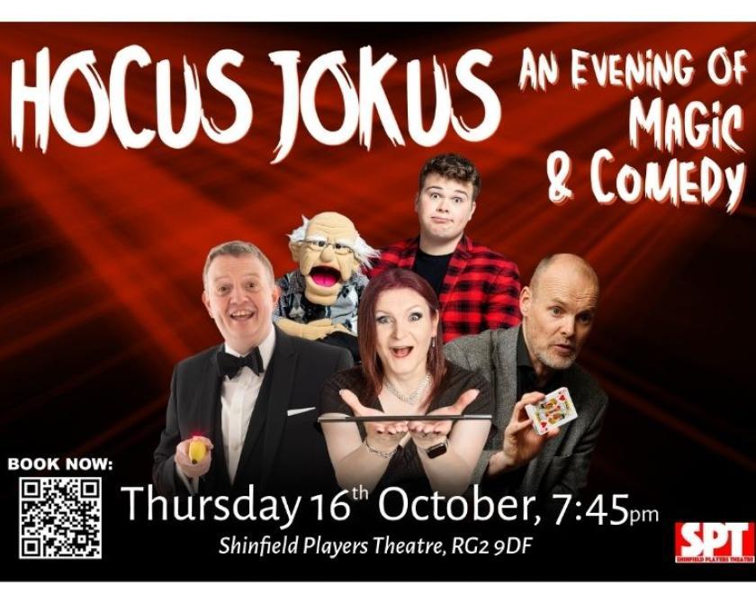 Hocus Jokus - An Evening of Comedy & Magic at Shinfield Players Theatre