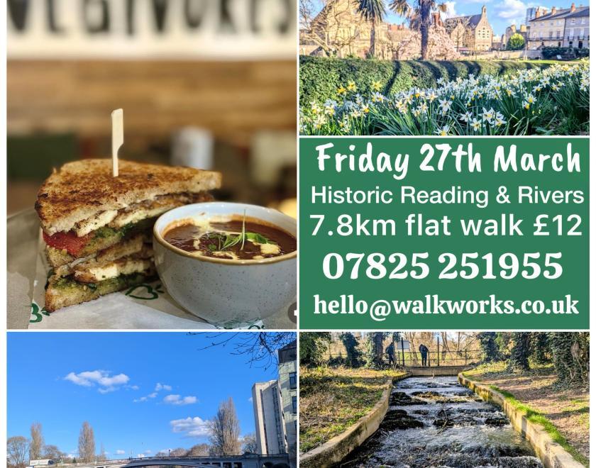 Walk Works 7.8km flat river route