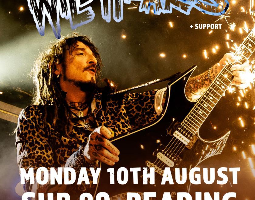 The wildhearts sub89 in Reading poster. Mon 10th Aug
