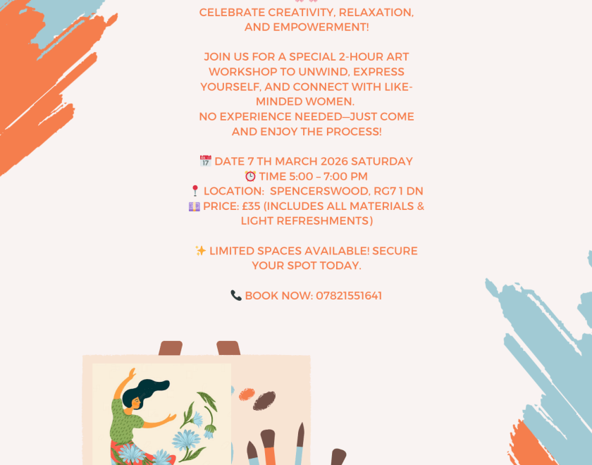 Women's day art workshop