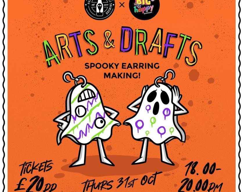 Arts & Drafts: Spooky Earring Making