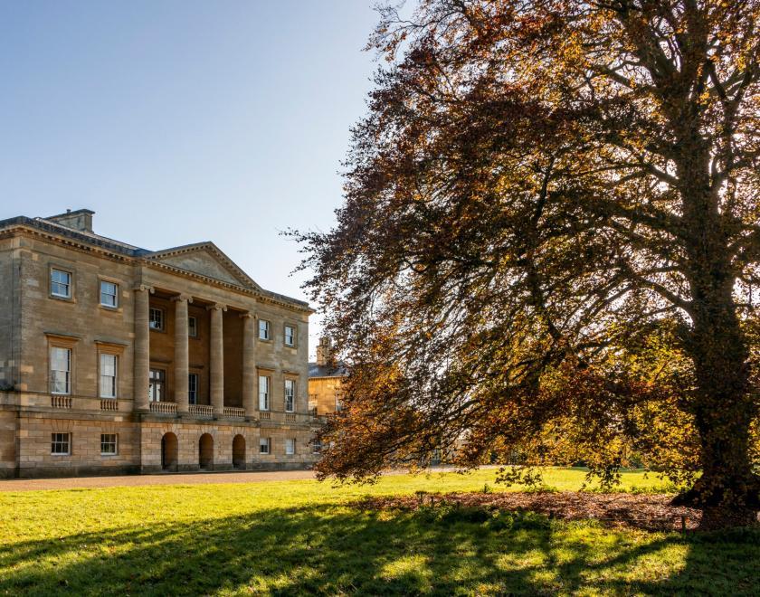 Basildon Park in the autumn