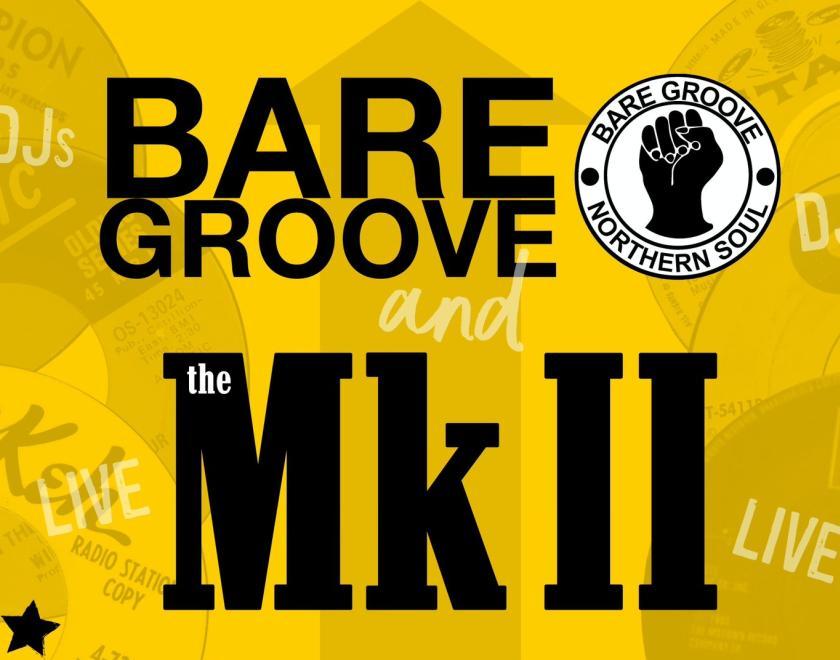 Bare Groove & The Mark II logos