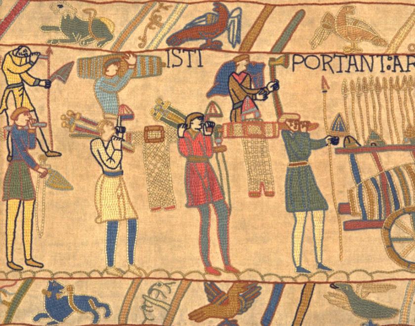 Normans in Bayeux tapestry