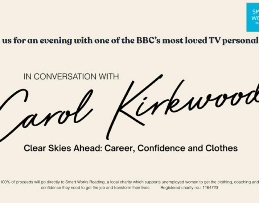 Smart Works: In conversation with Carol Kirkwood