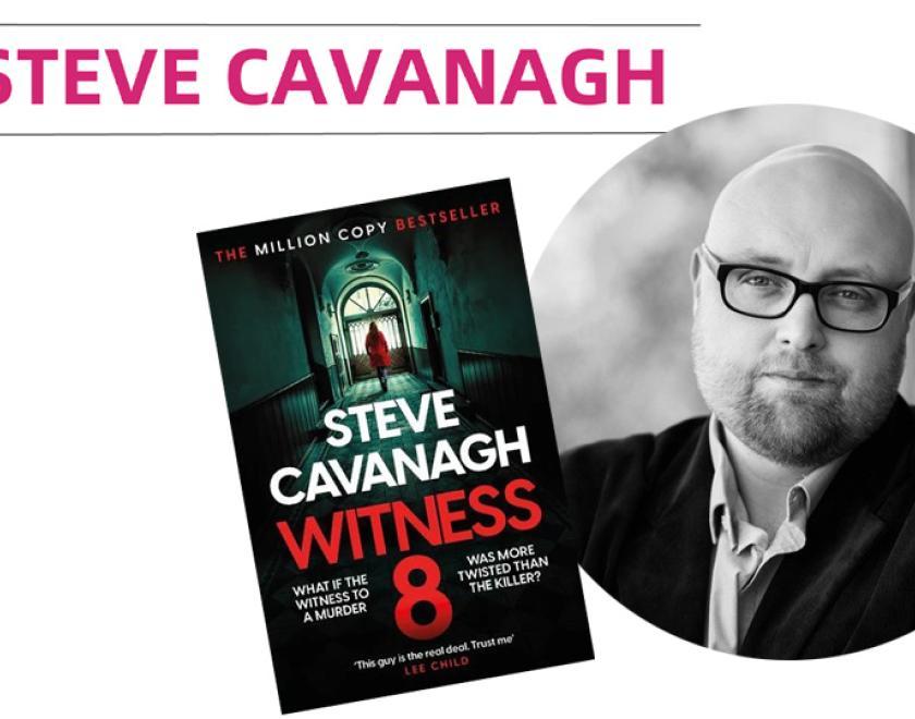 Meet Steve Cavanagh for the release of Witness 8
