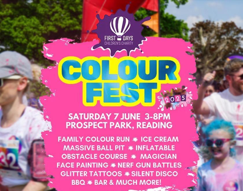 First Days Colour Fest 2025 logo