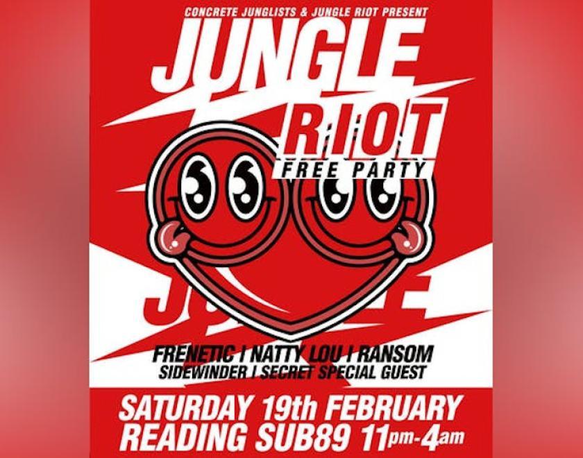 Jungle Riot & Concrete Junglists - FREE PARTY