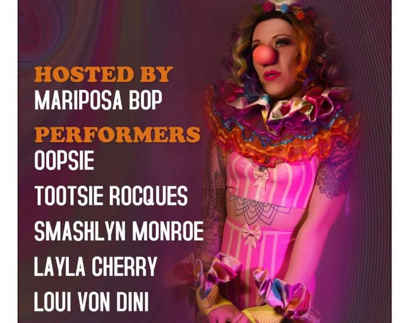 ​ COLOURFUL CREATURES BURLESQUE  starring The Scarlet Vixens and special guest Smashlyn Monroe  ​