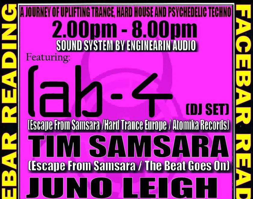 Day Rave poster with a list of DJs