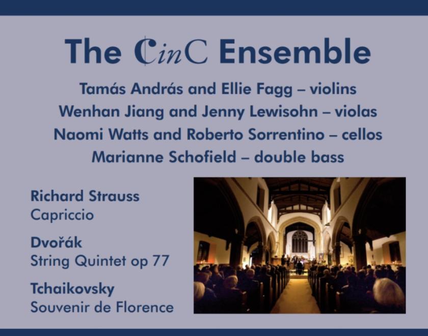 Church with concert and audience