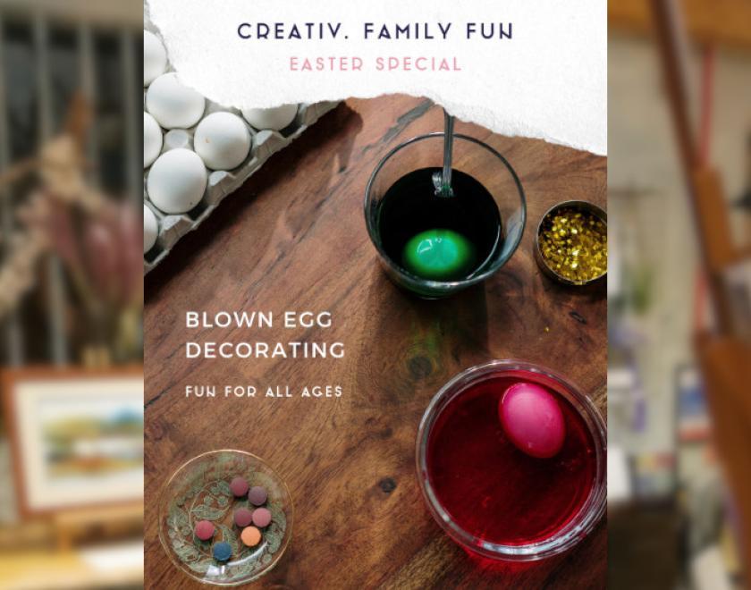 EASTER FAMILY FUN: Egg Decorating!