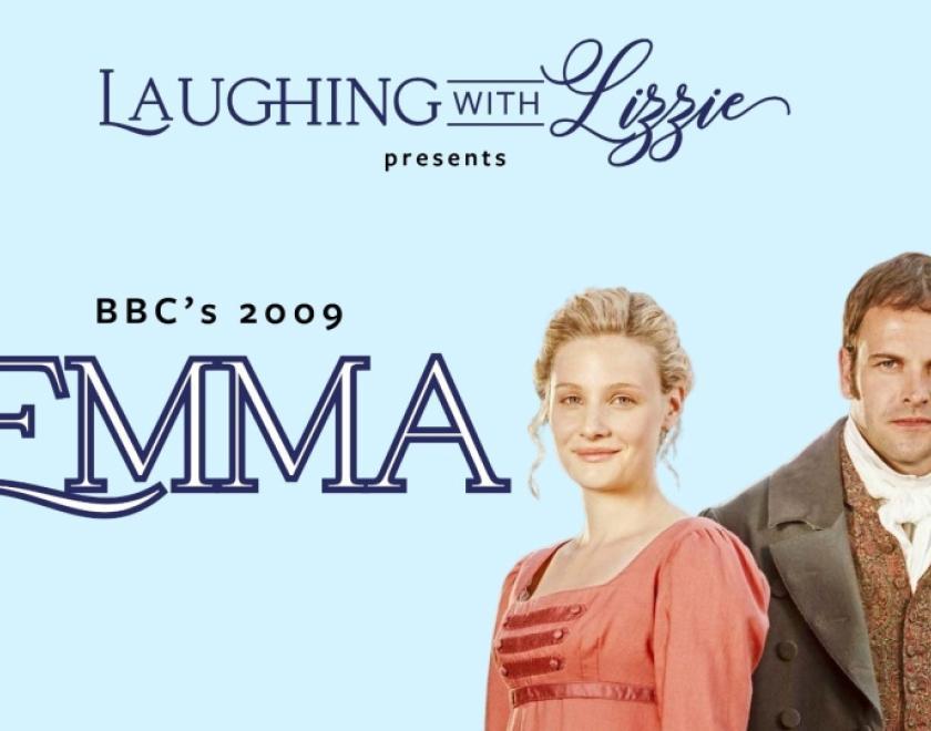Photo of Romola Garai and Jonny Lee Miller as Emma and Mr Knightly