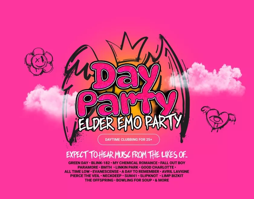 Elder Emo Day Party logo