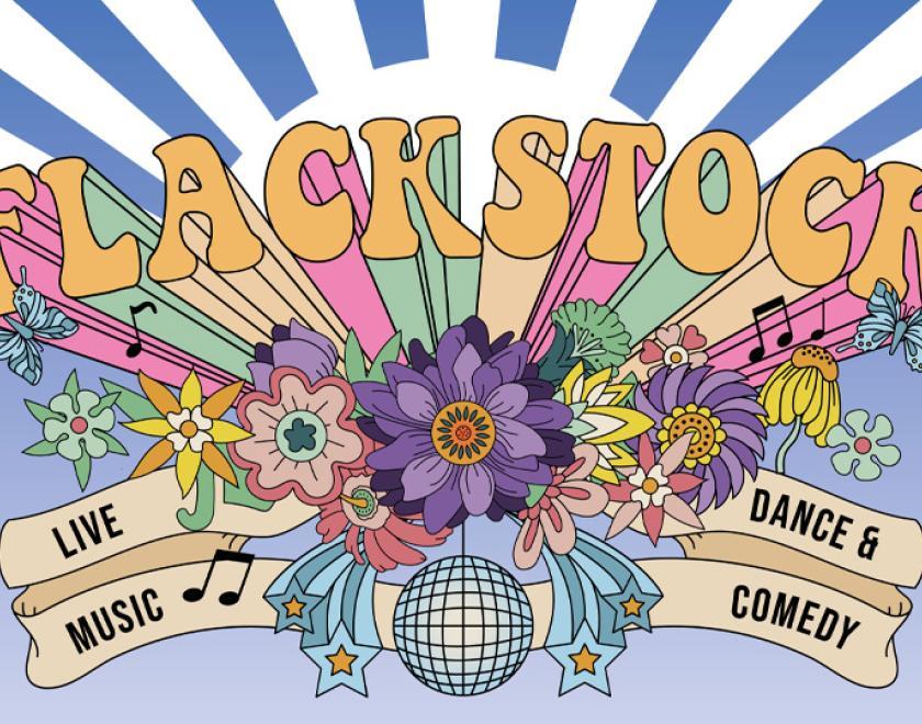 Flackstock 2023 logo