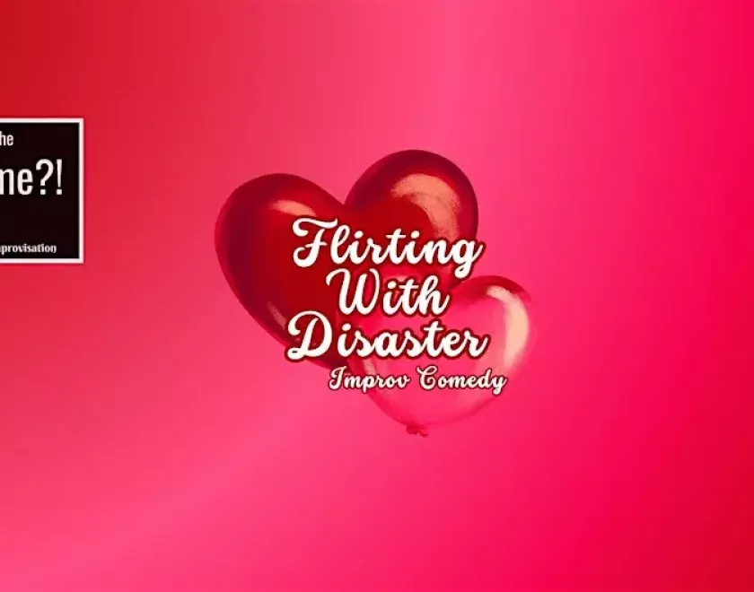 What's The Game?! Flirting With Disaster logo