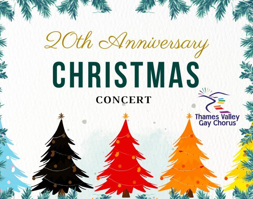 Thames Valley Gay Chorus 20th Anniversary Christmas Concert