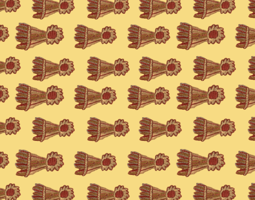 repeated Halley's Comet wallpaper design