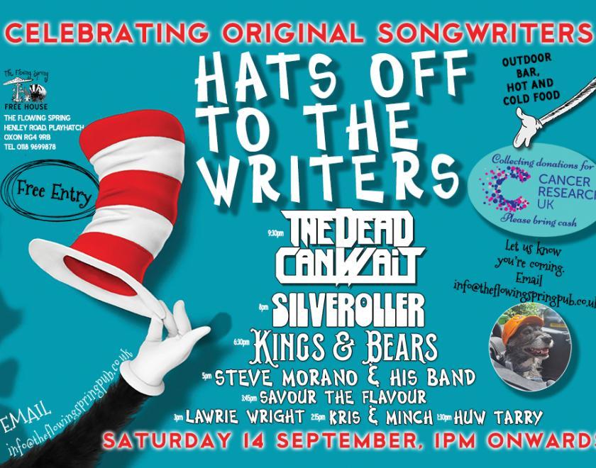 Hats Off to the Writers All-Day Festival of Original Music