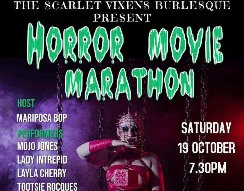 The Scarlet Vixens present: Horror Movie Marathon