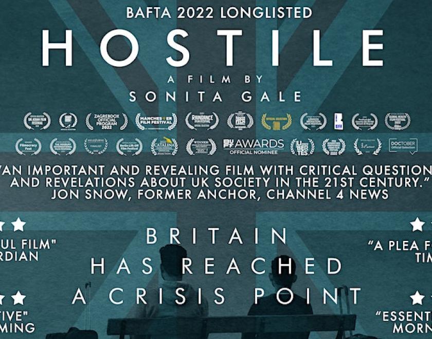 Film poster for Hostile