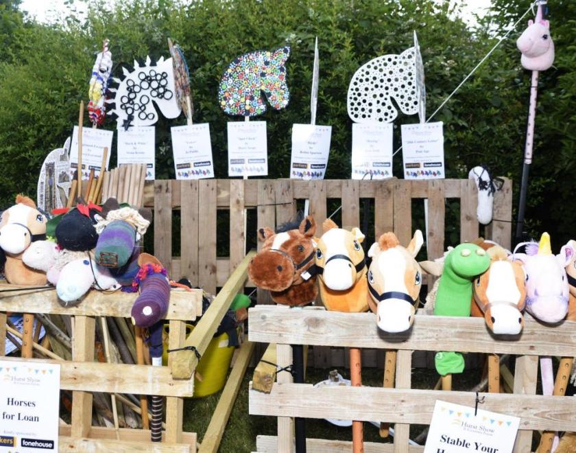 Hobby Horses at Hurst Show and Country Fayre