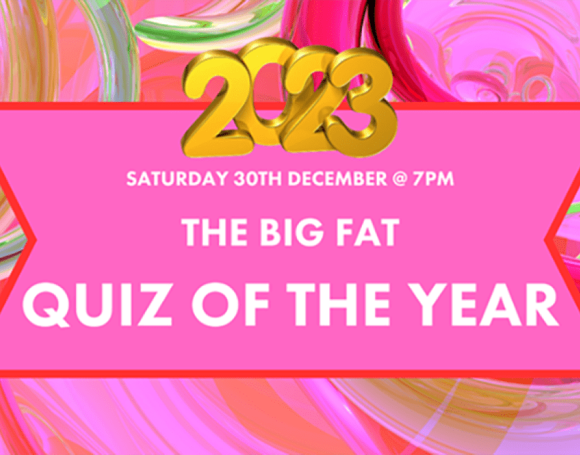 The Big Fat Quiz of The Year 2023
