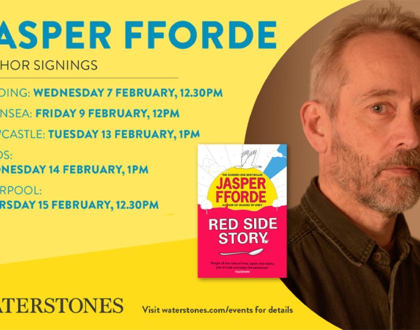 Meet Jasper Fforde at Waterstones Reading